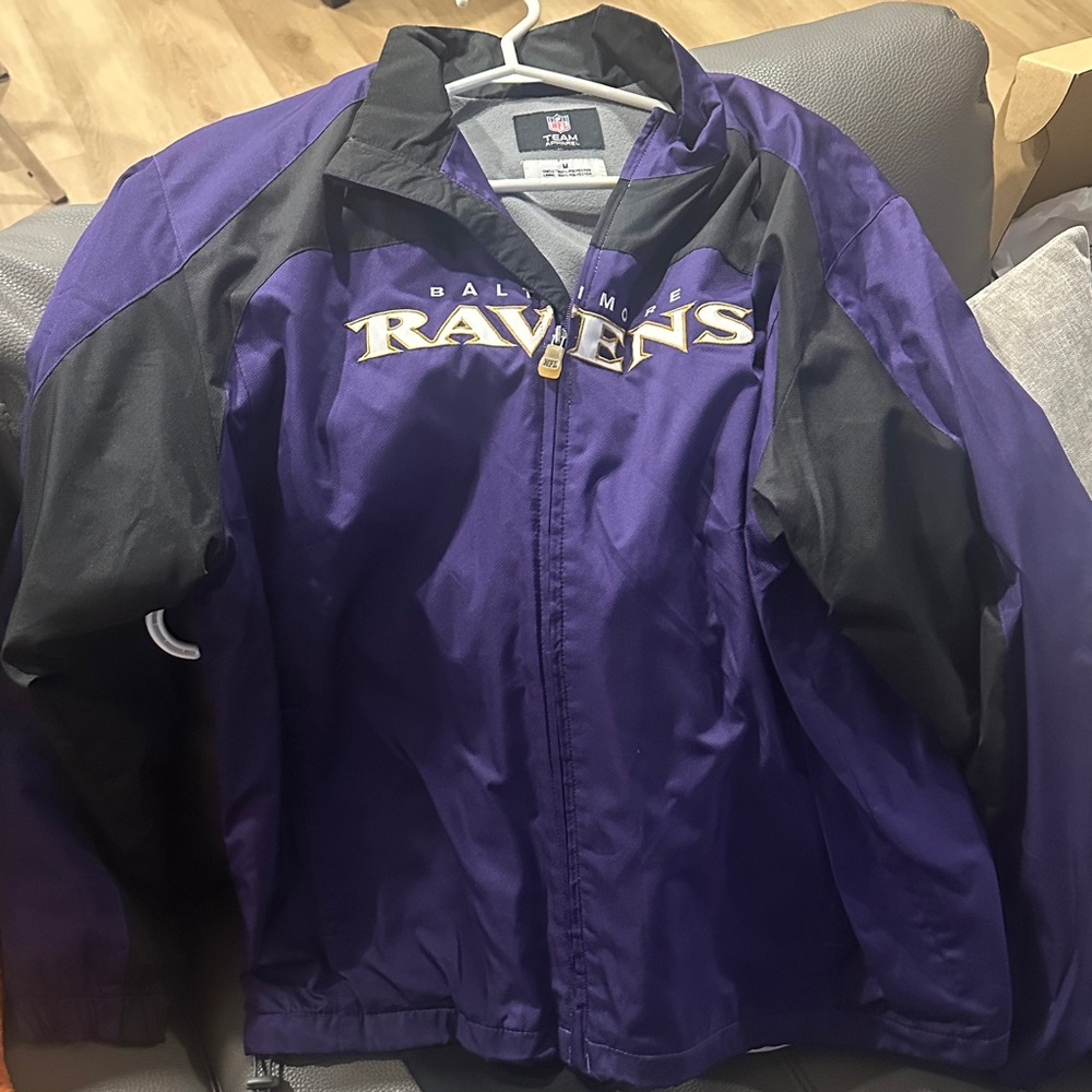 Baltimore Ravens Purple and Black Bomber Jacket
